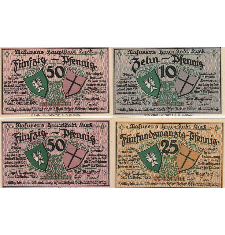 Set 4 Notgelds